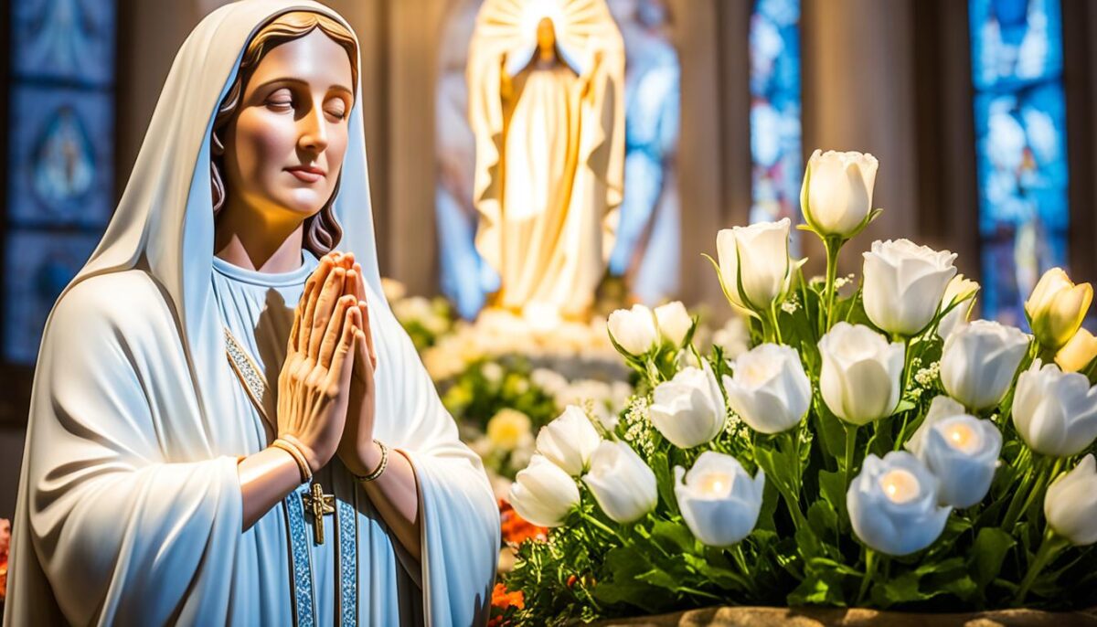 fé na intercessão da Virgem Maria