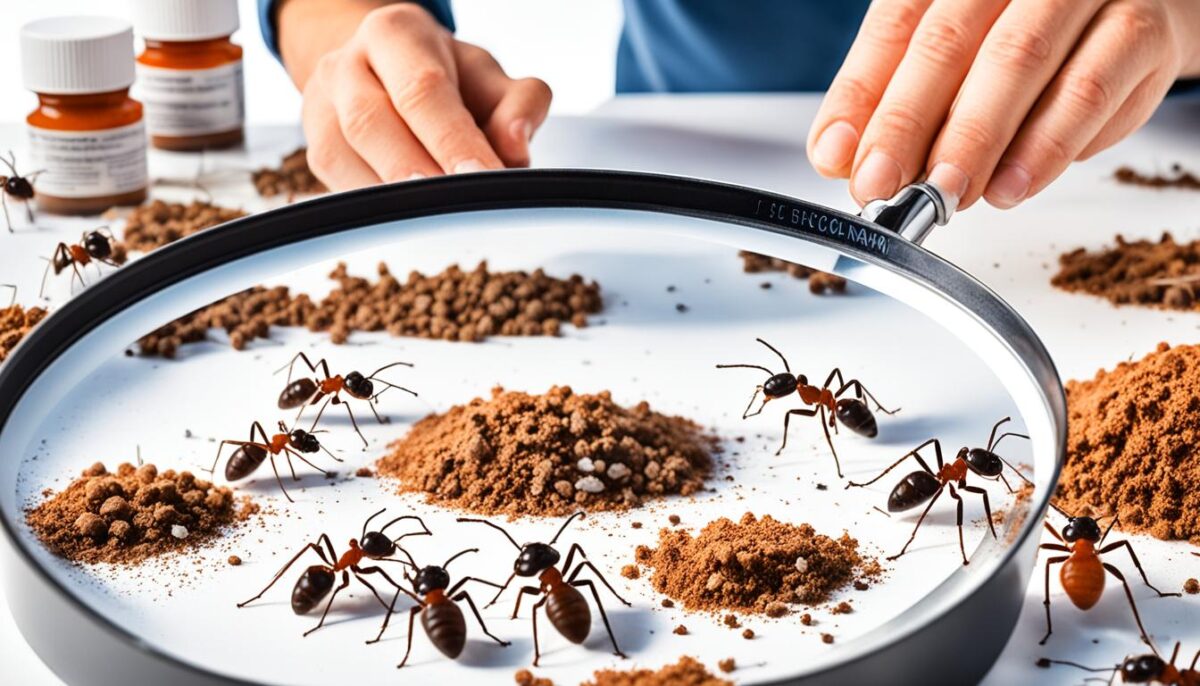 práticas relacionadas às formigas em casa