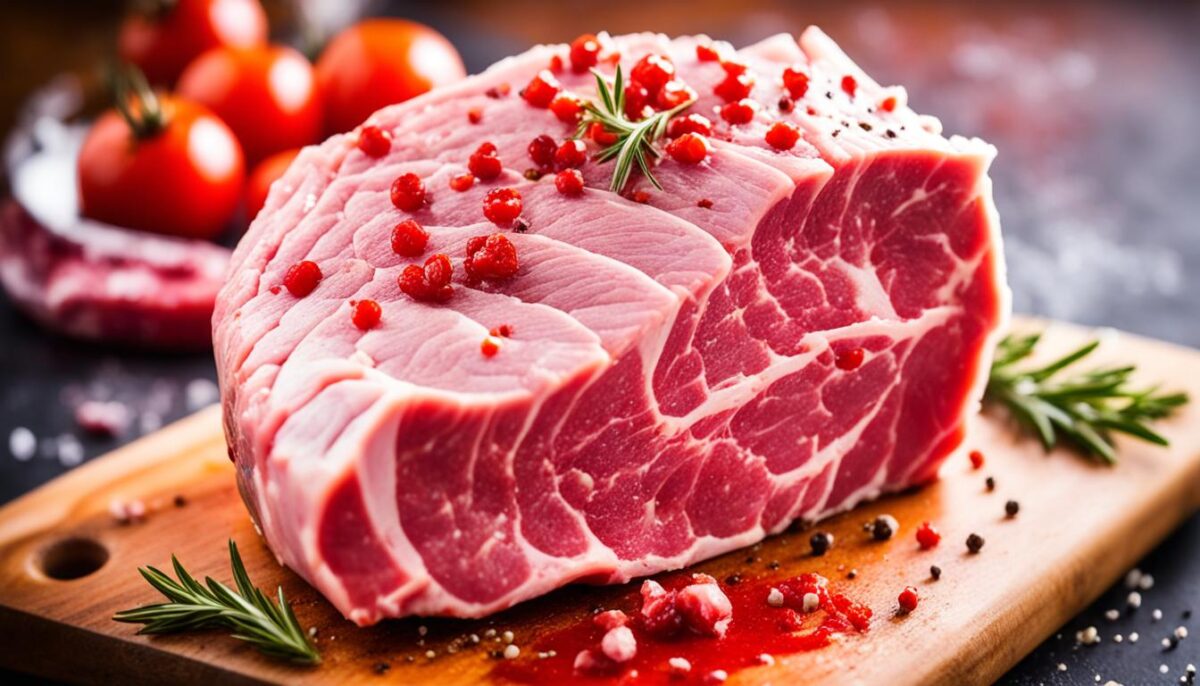 significado de sonhar com carne de porco crua vermelha