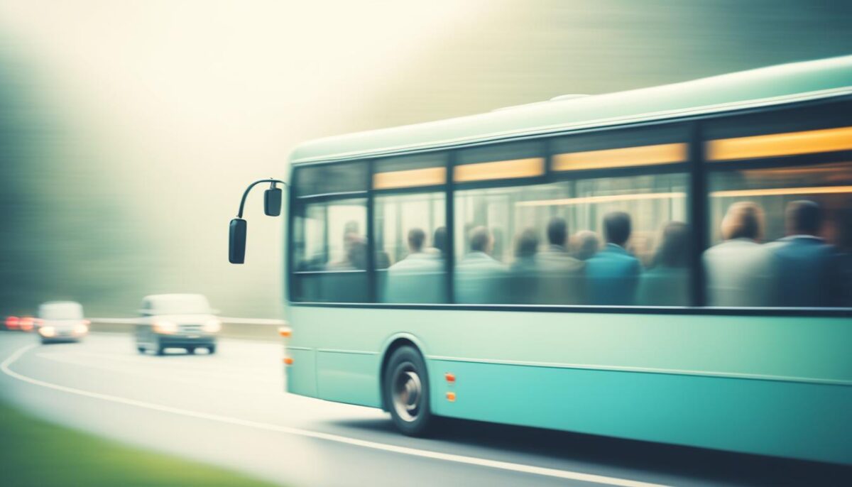 significado do sonho com ônibus em movimento