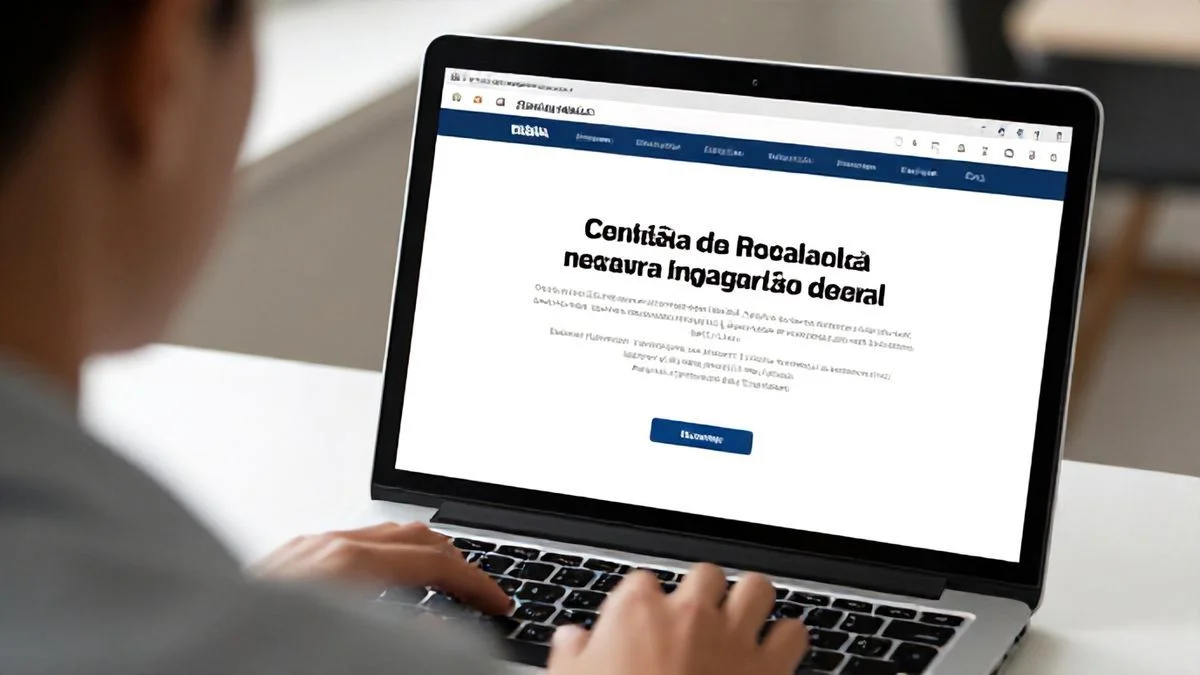 Como Emitir Certidão Negativa Federal: Passo a Passo Rápido