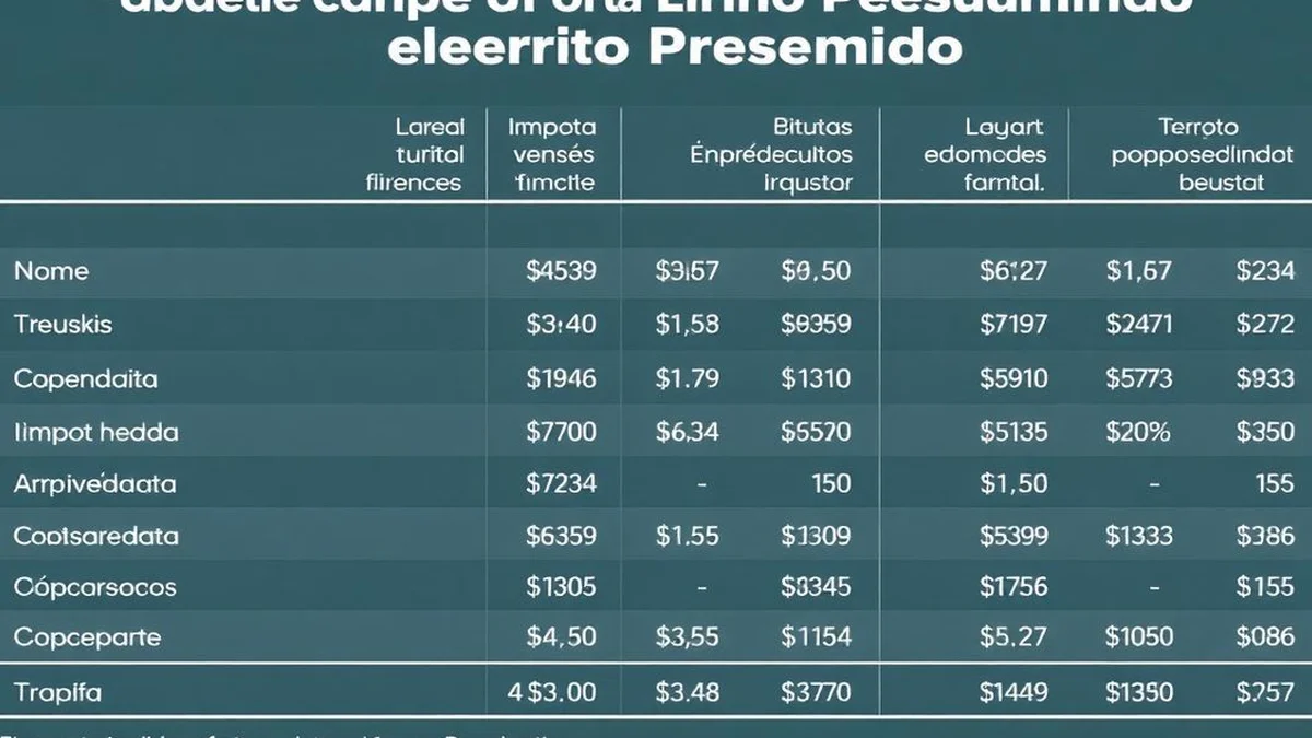 Tabela de Impostos no Lucro Presumido: Guia Essencial
