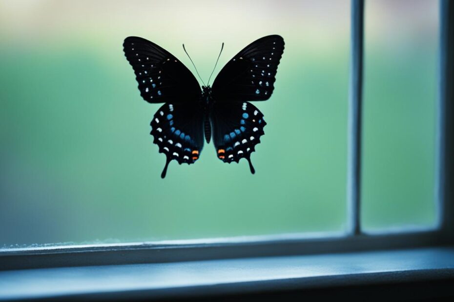O que significa borboleta preta dentro de casas - significado