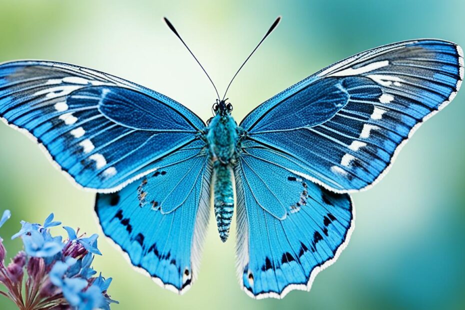 O que significa ver uma borboleta azul