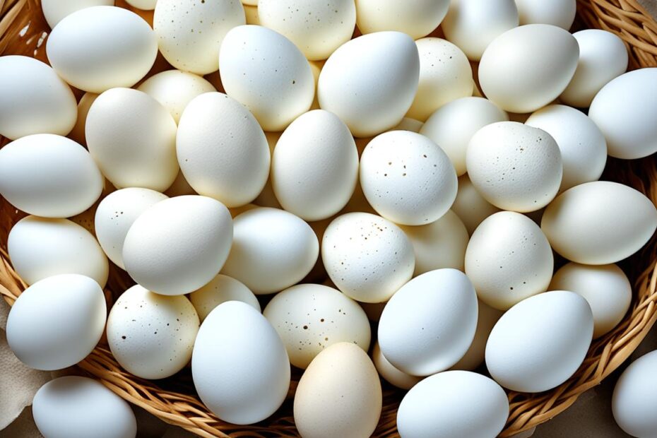 Sonhar com Muitos Ovos Brancos