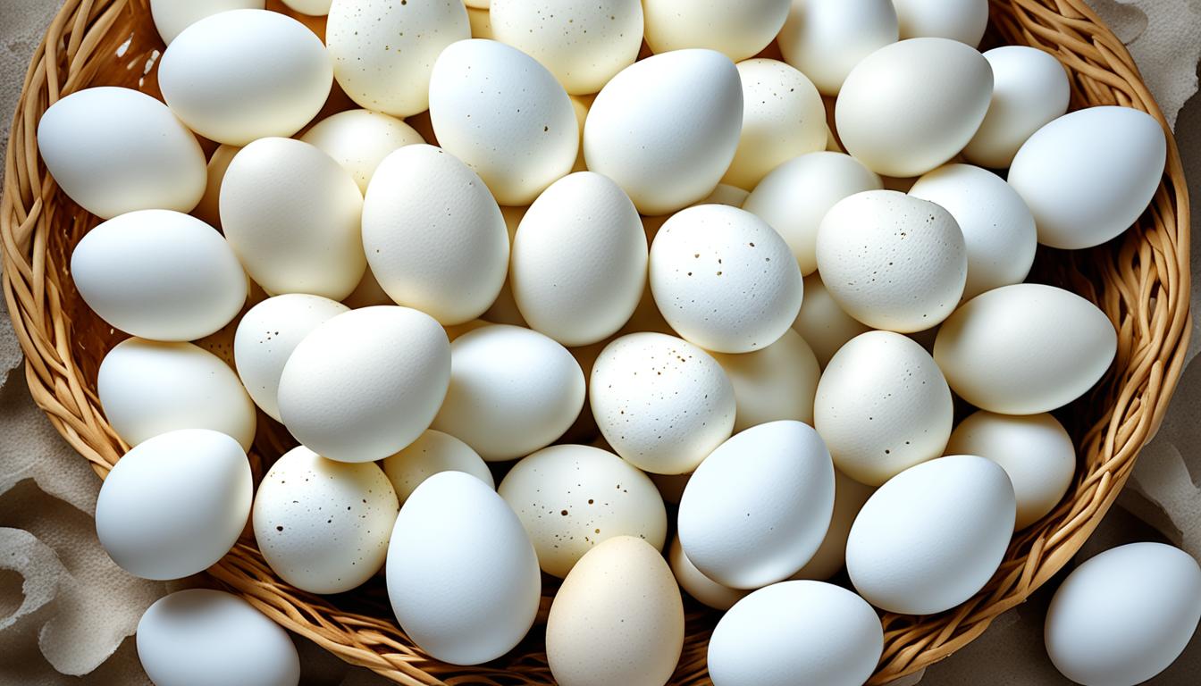 Sonhar com Muitos Ovos Brancos