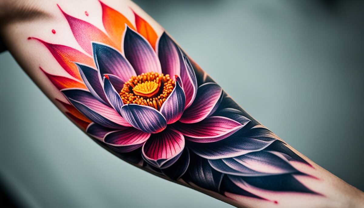 Tatuagem Flor de Lótus