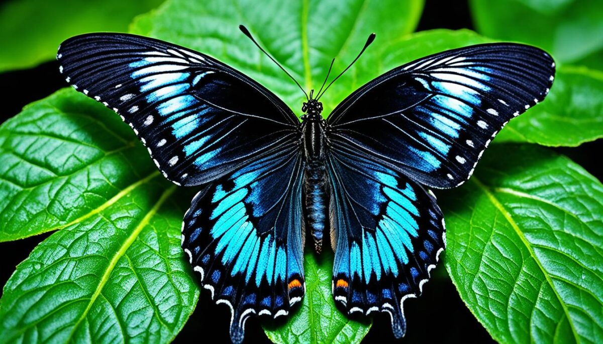 borboleta preta espiritualidade
