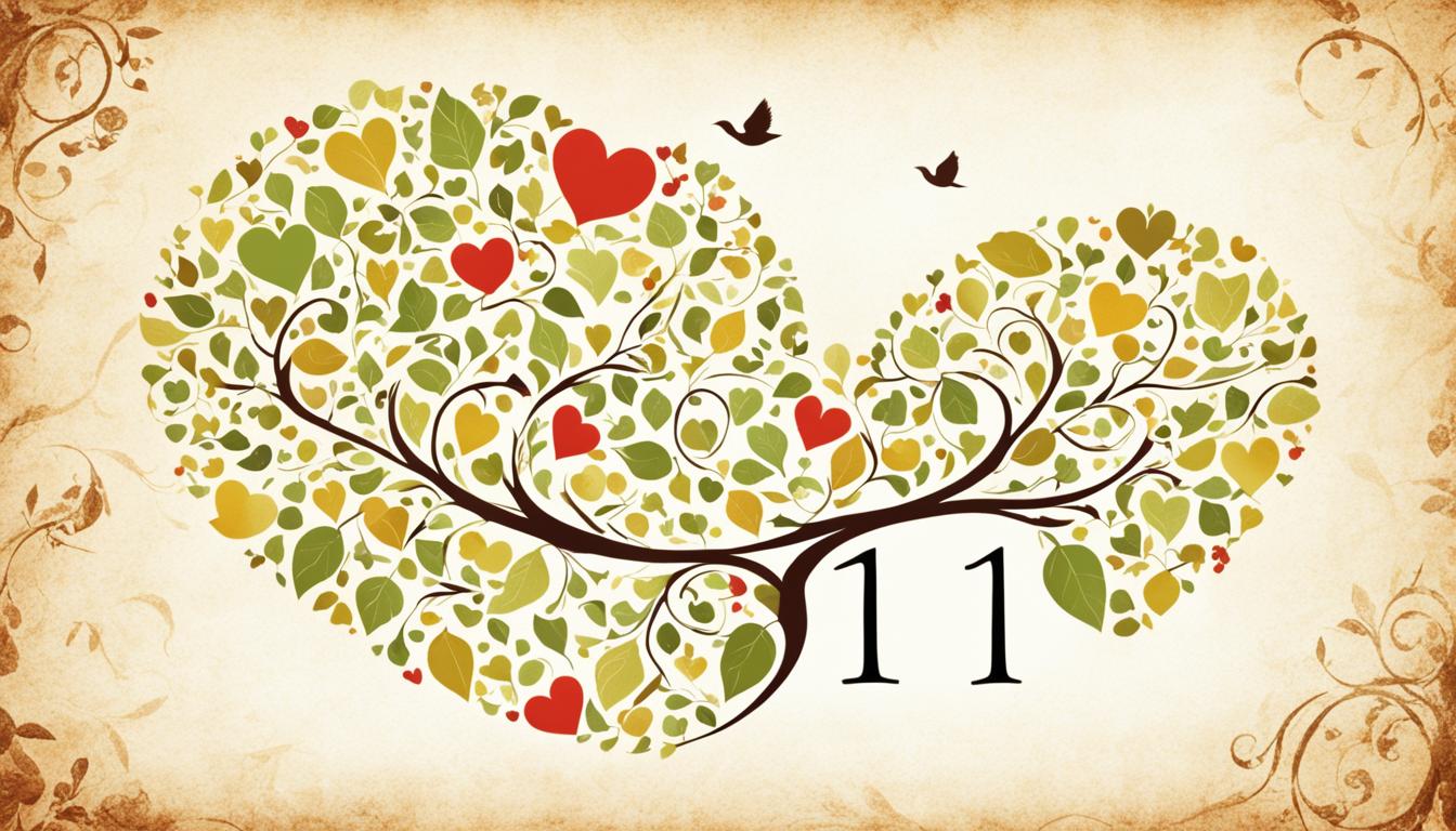 O que significa 1111 no amor