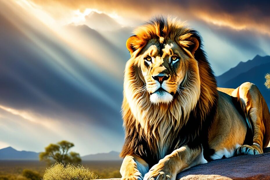 o que significa sonhar com leão no mundo espiritual