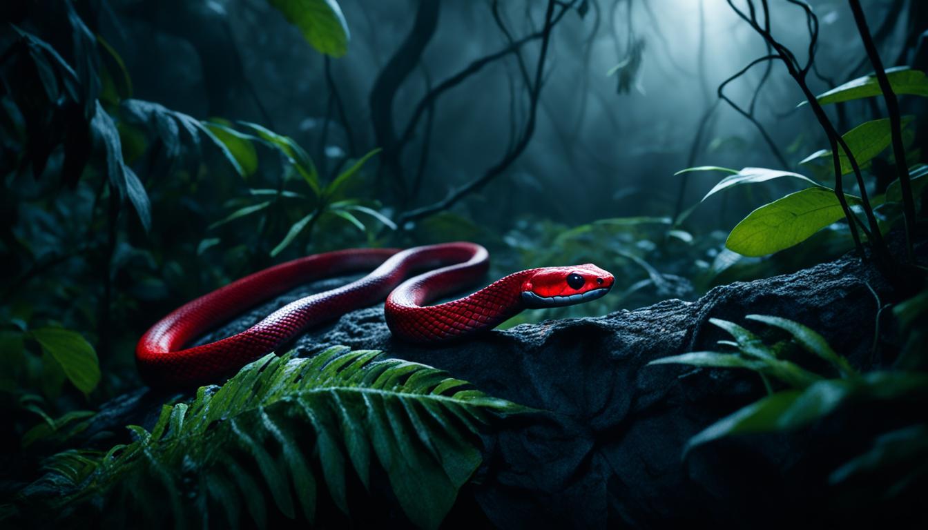 Significado de Sonhar com Cobra Vermelha