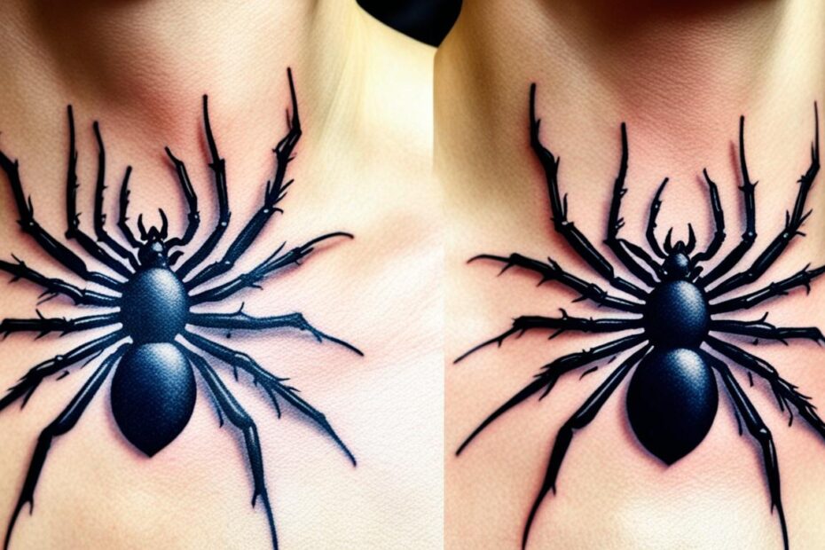significado de tatuagem de aranha no pescoço