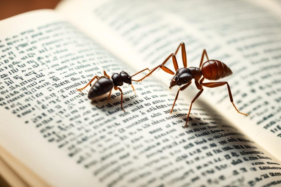 sonhar com formiga na bíblia